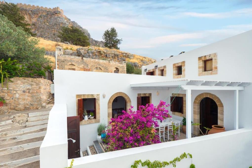 Acropolis Lindos House Vila Exterior foto