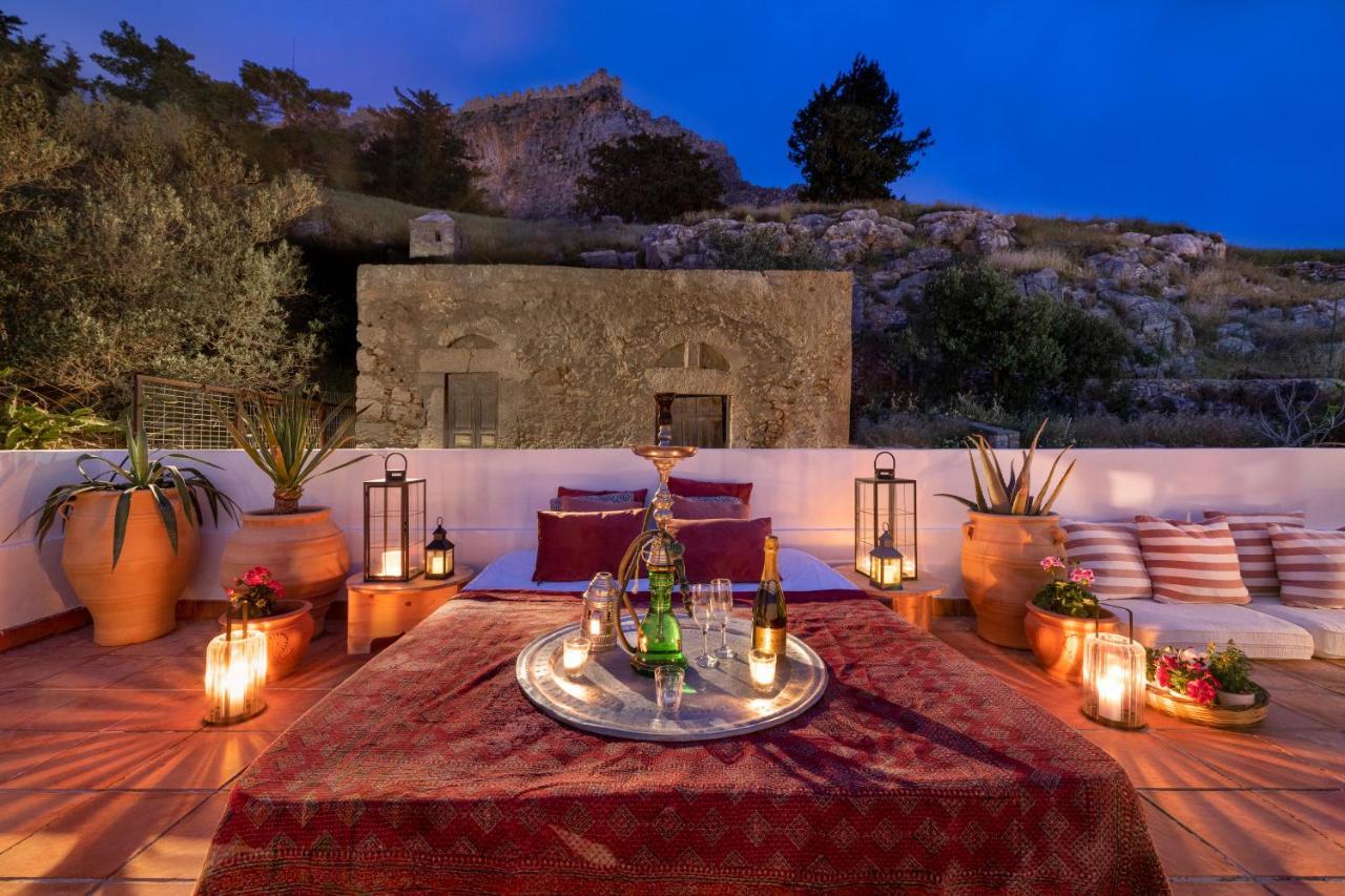 Acropolis Lindos House Vila Exterior foto